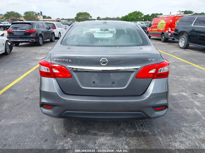 VIN 3N1AB7AP4KL608437 2019 NISSAN SENTRA SV