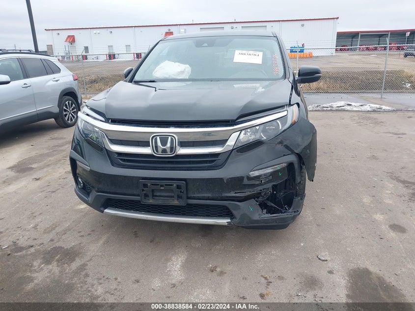 VIN 5FNYF6H55KB083756 2019 HONDA PILOT EX-L