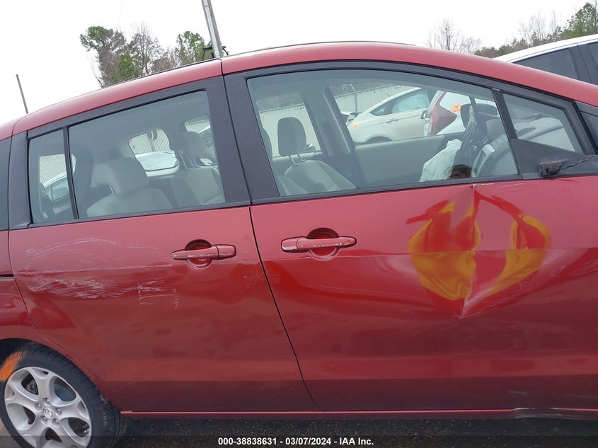 2010 Mazda Mazda5 Sport VIN: JM1CR2W37A0379743 Lot: 38838631