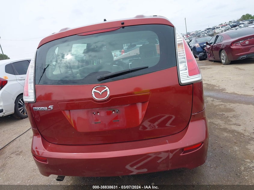 2010 Mazda Mazda5 Sport VIN: JM1CR2W37A0379743 Lot: 38838631