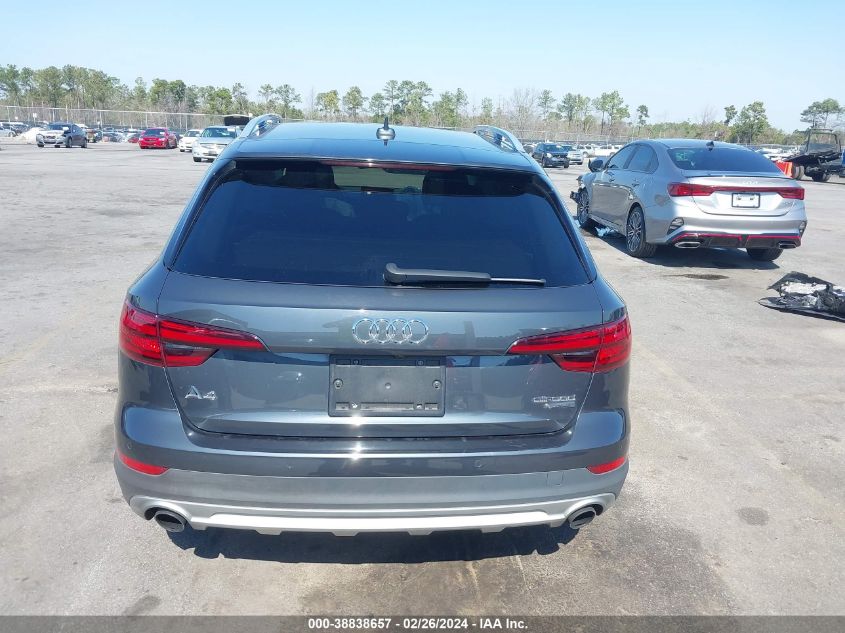 2019 Audi A4 Allroad 45 Premium VIN: WA18NAF47KA111611 Lot: 38838657