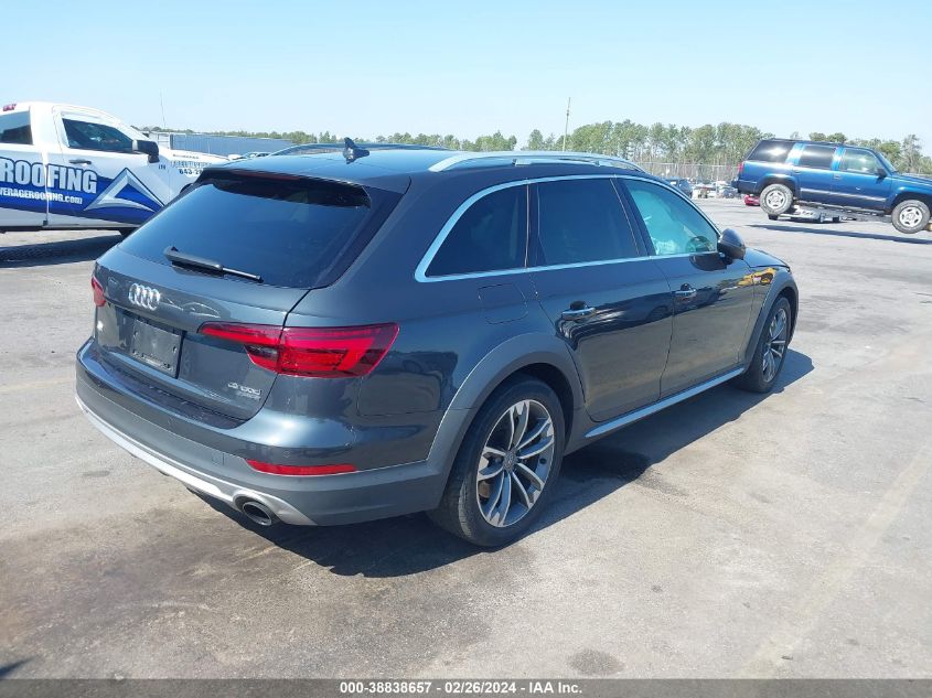 2019 Audi A4 Allroad 45 Premium VIN: WA18NAF47KA111611 Lot: 38838657