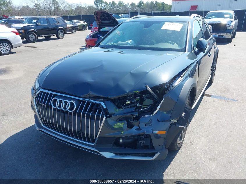 2019 Audi A4 Allroad 45 Premium VIN: WA18NAF47KA111611 Lot: 38838657