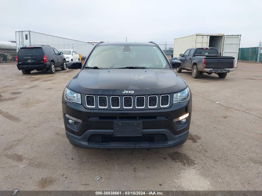 2018 Jeep Compass Latitude 4X4 VIN: 3C4NJDBB8JT354927 Lot: 38838661