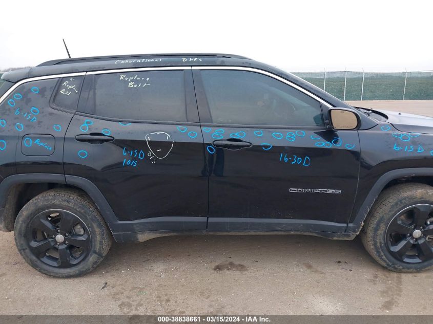 2018 Jeep Compass Latitude 4X4 VIN: 3C4NJDBB8JT354927 Lot: 38838661