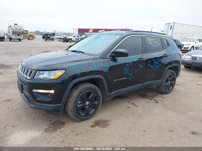 2018 Jeep Compass Latitude 4X4 VIN: 3C4NJDBB8JT354927 Lot: 38838661