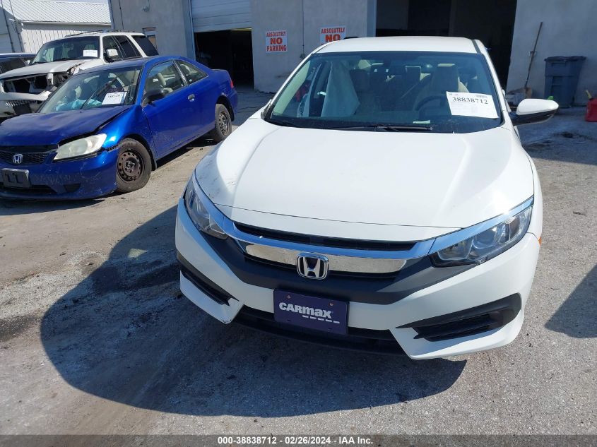 2018 Honda Civic Lx VIN: 19XFC2F5XJE207004 Lot: 38838712