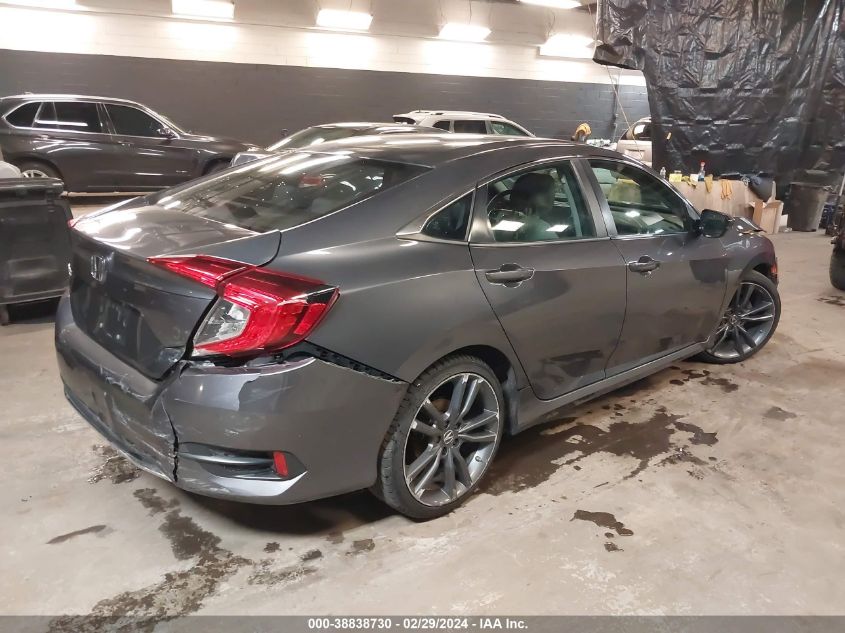 2019 Honda Civic Lx VIN: 2HGFC2F67KH535870 Lot: 38838730