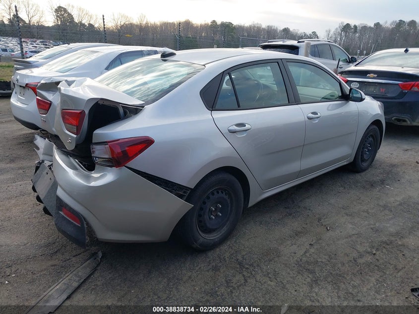 VIN 3KPA24AB8KE203993 2019 KIA RIO S