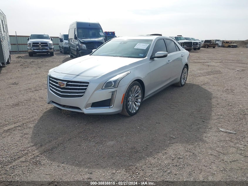 VIN 1G6AR5SS0K0100885 2019 CADILLAC CTS LUXURY
