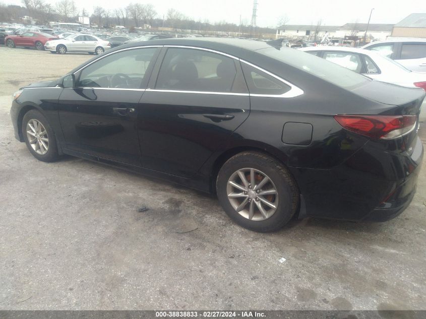 2018 Hyundai Sonata Se VIN: 5NPE24AF6JH648358 Lot: 39210634