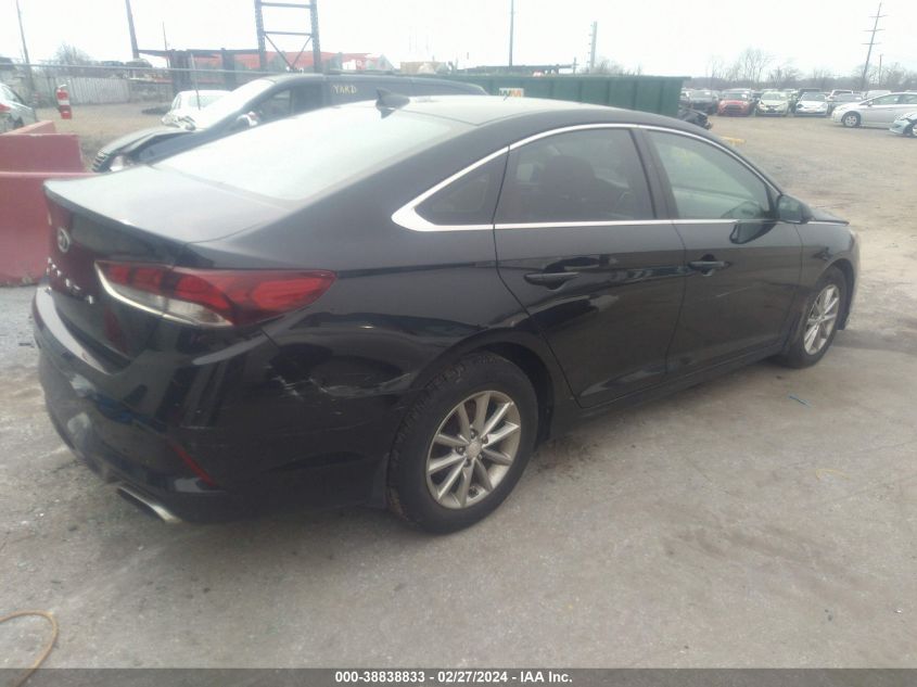VIN 5NPE24AF6JH648358 2018 HYUNDAI SONATA SE
