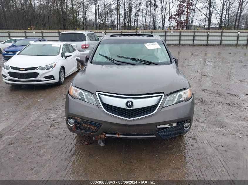 2013 Acura Rdx VIN: 5J8TB4H58DL018122 Lot: 38838943