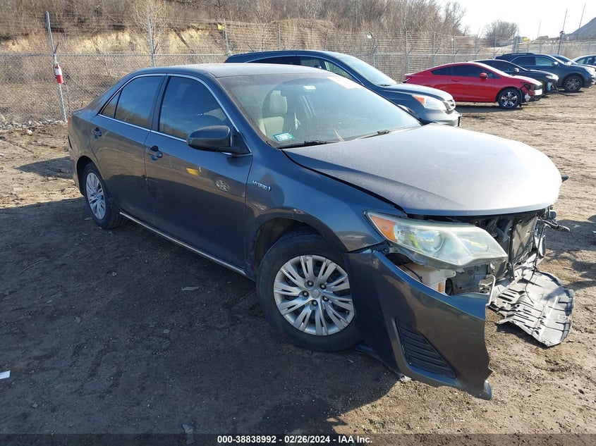 2014 TOYOTA CAMRY HYBRID LE - 4T1BD1FK8EU106333