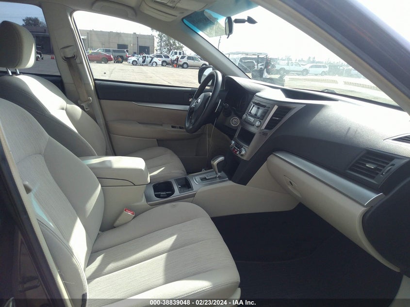 2014 SUBARU OUTBACK 2.5I - 4S4BRBACXE3314940