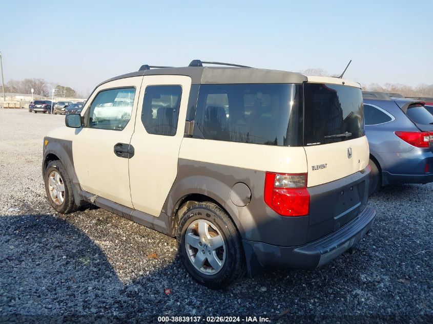 5J6YH28695L010820 2005 Honda Element Ex