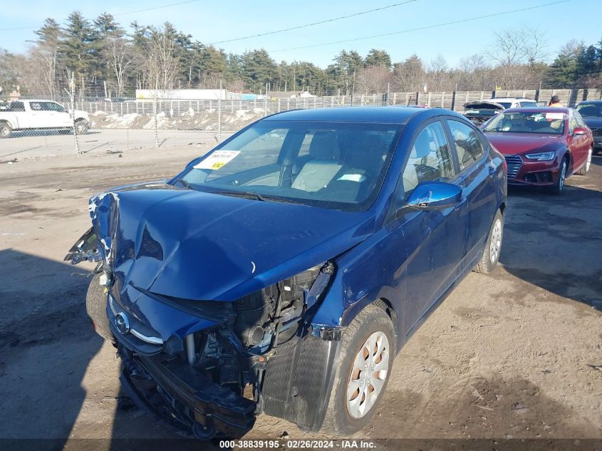 2016 Hyundai Accent Se VIN: KMHCT4AE1GU019967 Lot: 38839195