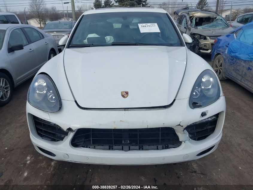 2012 Porsche Cayenne Turbo VIN: WP1AC2A25CLA84695 Lot: 38839257