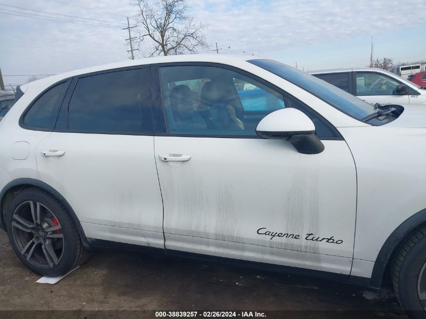 2012 Porsche Cayenne Turbo VIN: WP1AC2A25CLA84695 Lot: 38839257