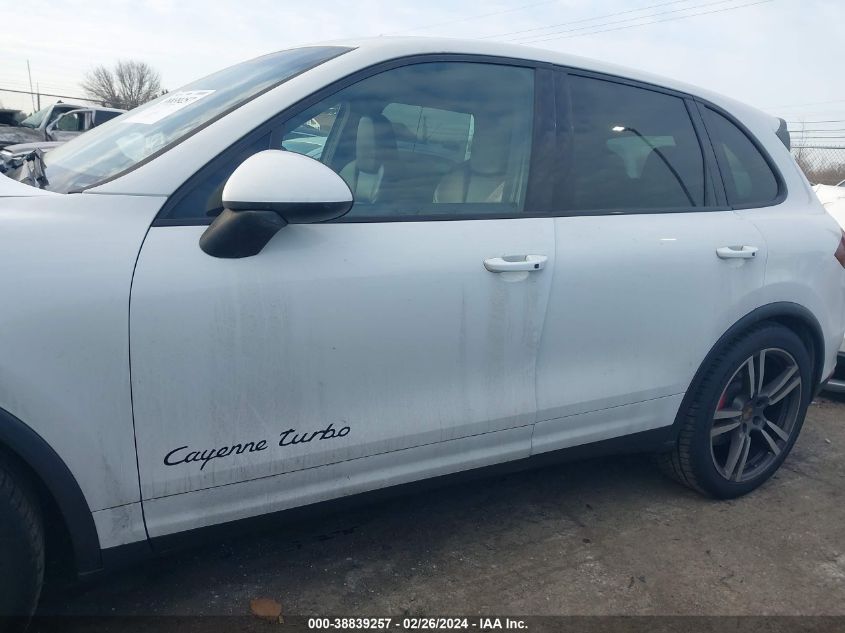 2012 Porsche Cayenne Turbo VIN: WP1AC2A25CLA84695 Lot: 38839257