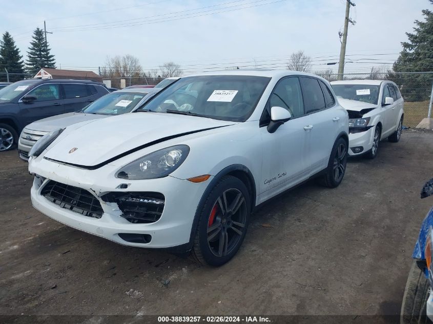 2012 Porsche Cayenne Turbo VIN: WP1AC2A25CLA84695 Lot: 38839257