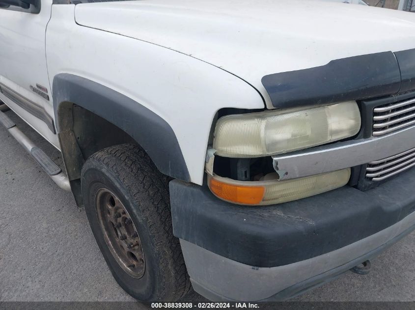 2002 Chevrolet Silverado 2500Hd Ls VIN: 1GCHC23172F202361 Lot: 38839308