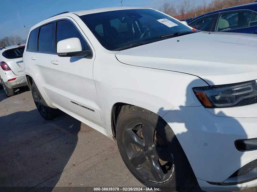 2016 JEEP GRAND CHEROKEE OVERLAND - 1C4RJFCG5GC309777