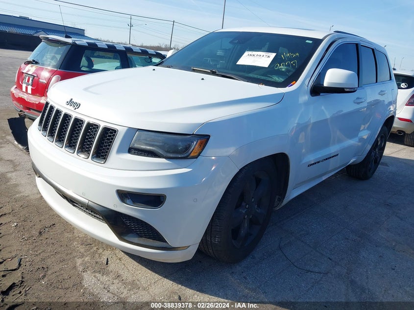 2016 JEEP GRAND CHEROKEE OVERLAND - 1C4RJFCG5GC309777