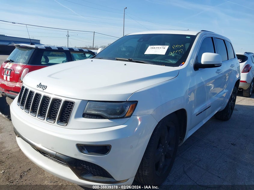 2016 JEEP GRAND CHEROKEE OVERLAND - 1C4RJFCG5GC309777