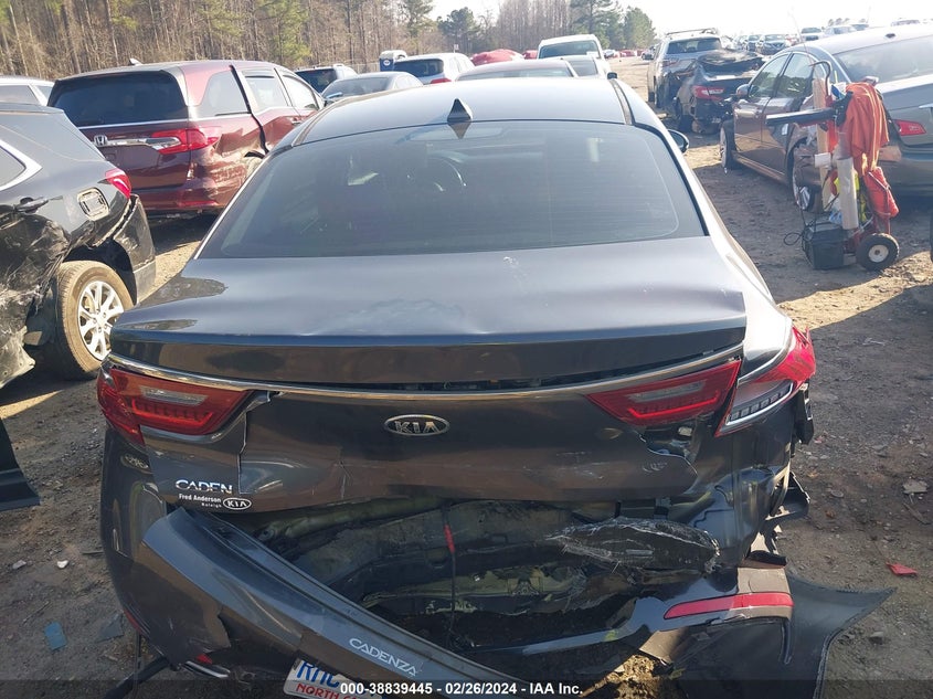 2018 KIA CADENZA PREMIUM KNALB4J13J5123847