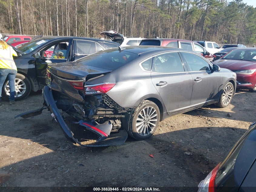 2018 KIA CADENZA PREMIUM KNALB4J13J5123847