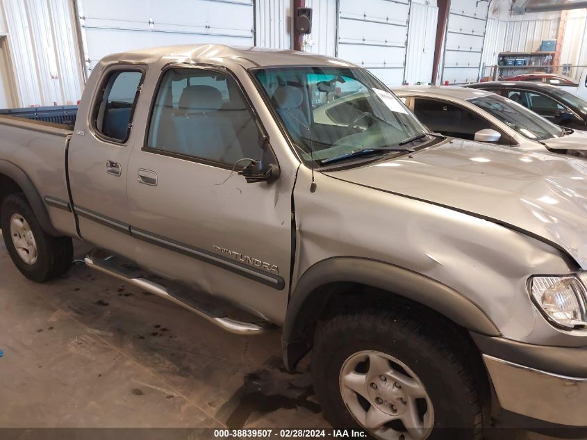 2001 Toyota Tundra Sr5 V8 VIN: 5TBBT44151S146623 Lot: 38839507