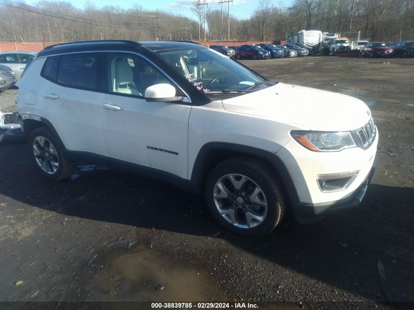 2019 JEEP COMPASS LIMITED 4X4 - 3C4NJDCB3KT628177