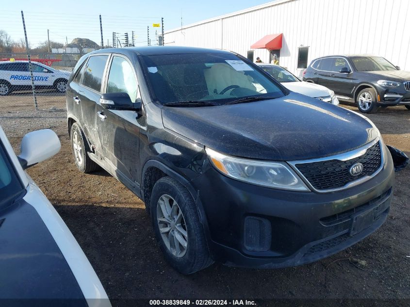 2014 Kia Sorento Lx VIN: 5XYKTCA67EG541214 Lot: 38839849