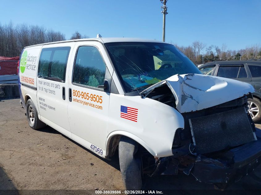 2014 Chevrolet Express 1500 Work Van VIN: 1GCSGAFX9E1168512 Lot: 39105744