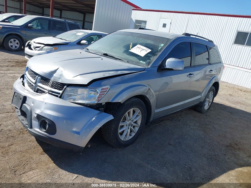 VIN 3C4PDCBB8HT612318 2017 DODGE JOURNEY SXT