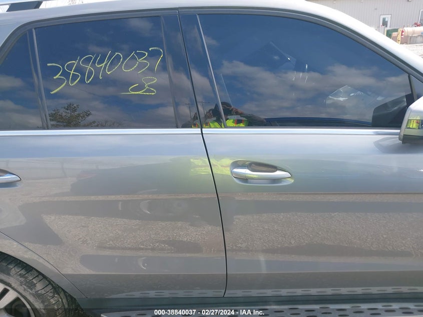 2015 MERCEDES-BENZ ML 350 4MATIC - 4JGDA5HB2FA584272