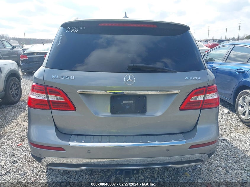 2015 MERCEDES-BENZ ML 350 4MATIC - 4JGDA5HB2FA584272