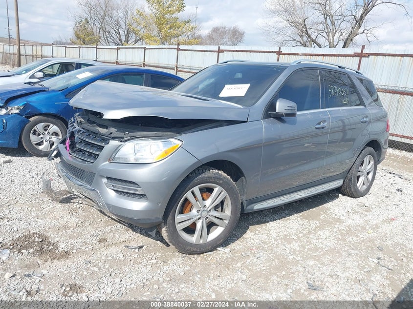 2015 MERCEDES-BENZ ML 350 4MATIC - 4JGDA5HB2FA584272