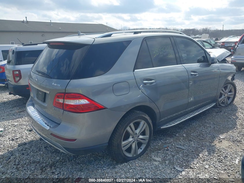 2015 MERCEDES-BENZ ML 350 4MATIC - 4JGDA5HB2FA584272