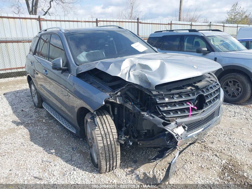 2015 MERCEDES-BENZ ML 350 4MATIC - 4JGDA5HB2FA584272