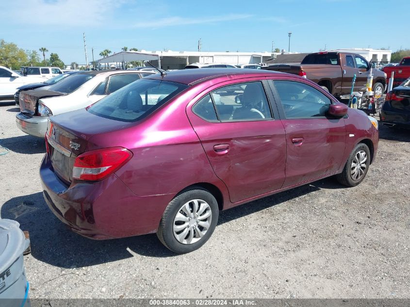 2017 Mitsubishi Mirage G4 Es VIN: ML32F3FJ4HH003167 Lot: 38840063