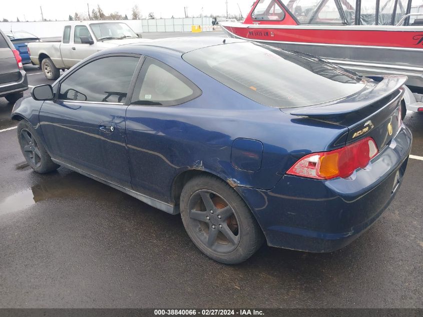 2004 Acura Rsx VIN: JH4DC53844S003922 Lot: 38840066