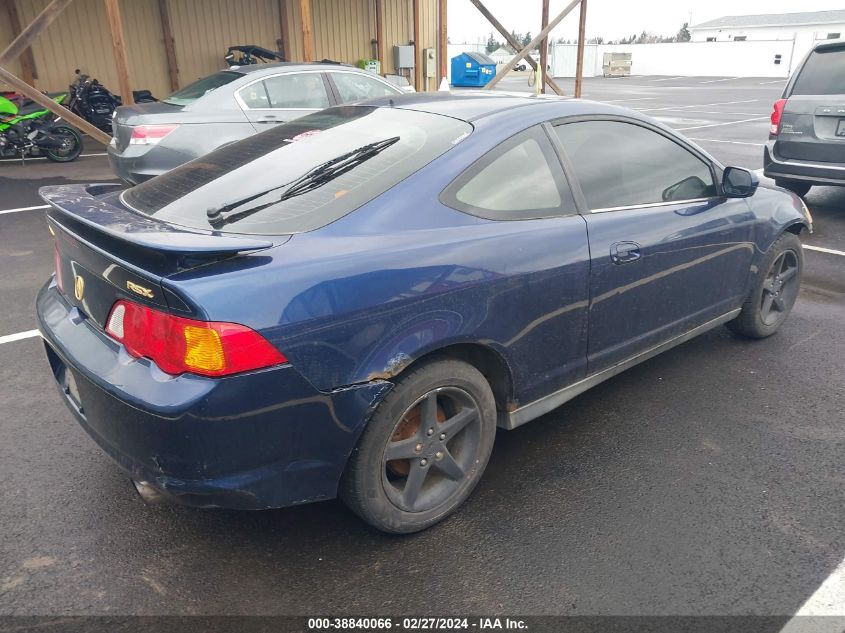 2004 Acura Rsx VIN: JH4DC53844S003922 Lot: 38840066