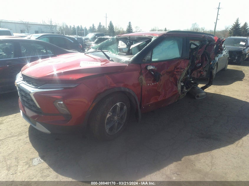 2024 CHEVROLET BLAZER FWD 2LT - 3GNKBCR49RS178447