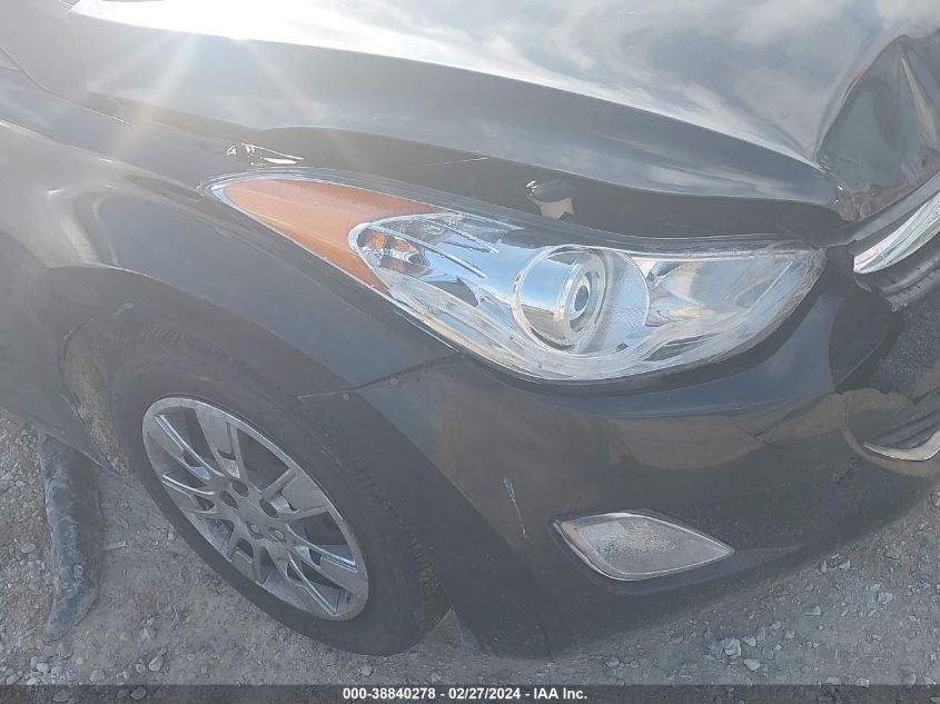 2013 Hyundai Elantra Gls VIN: 5NPDH4AE9DH445759 Lot: 38840278