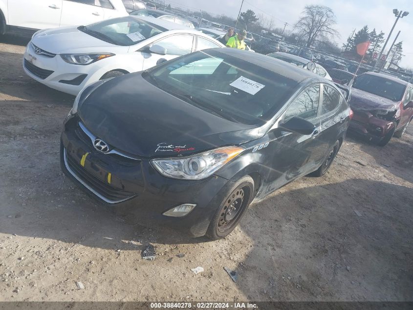 2013 Hyundai Elantra Gls VIN: 5NPDH4AE9DH445759 Lot: 38840278