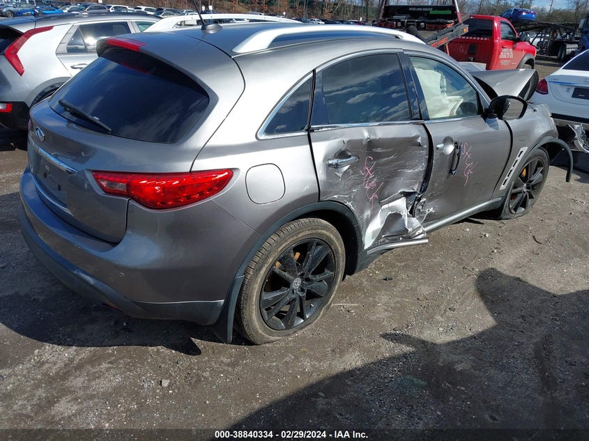 2009 Infiniti Fx35 VIN: JNRAS18WX9M150653 Lot: 38840334