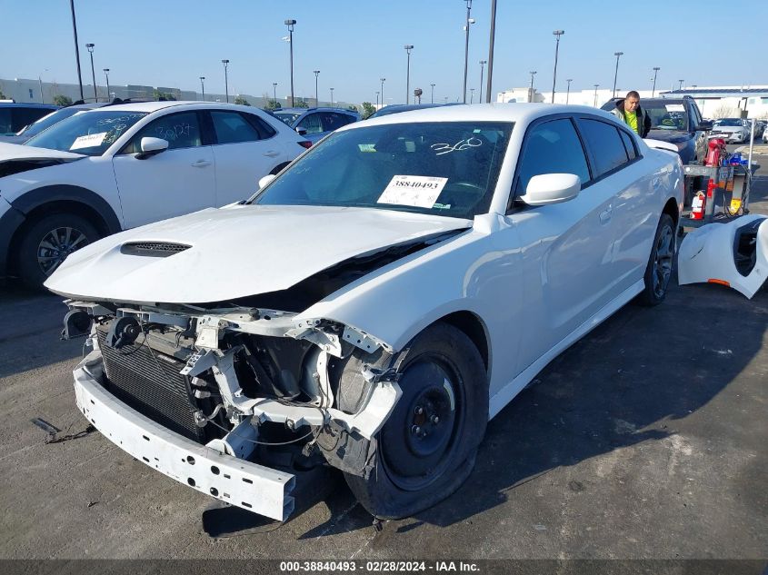 2C3CDXHGXKH535285 2019 DODGE CHARGER - Image 2