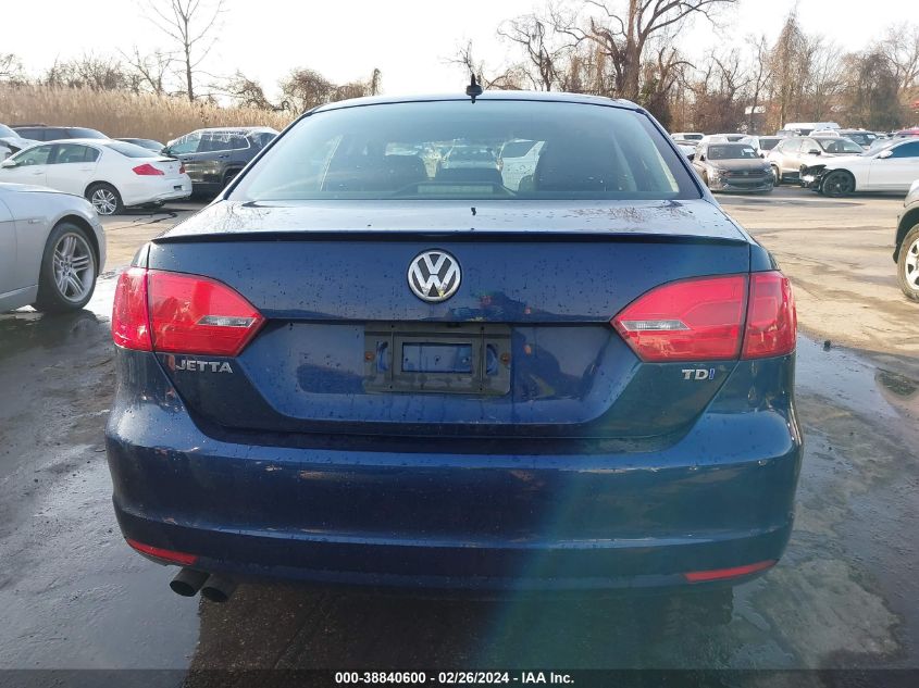 2014 Volkswagen Jetta 2.0L Tdi VIN: 3VW3L7AJ6EM442853 Lot: 38840600